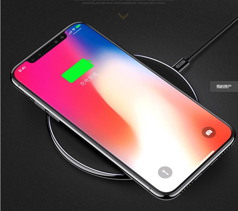 Wireless Charger Charging Pad for iPhone 8 / 8 Plus iPhone Qi